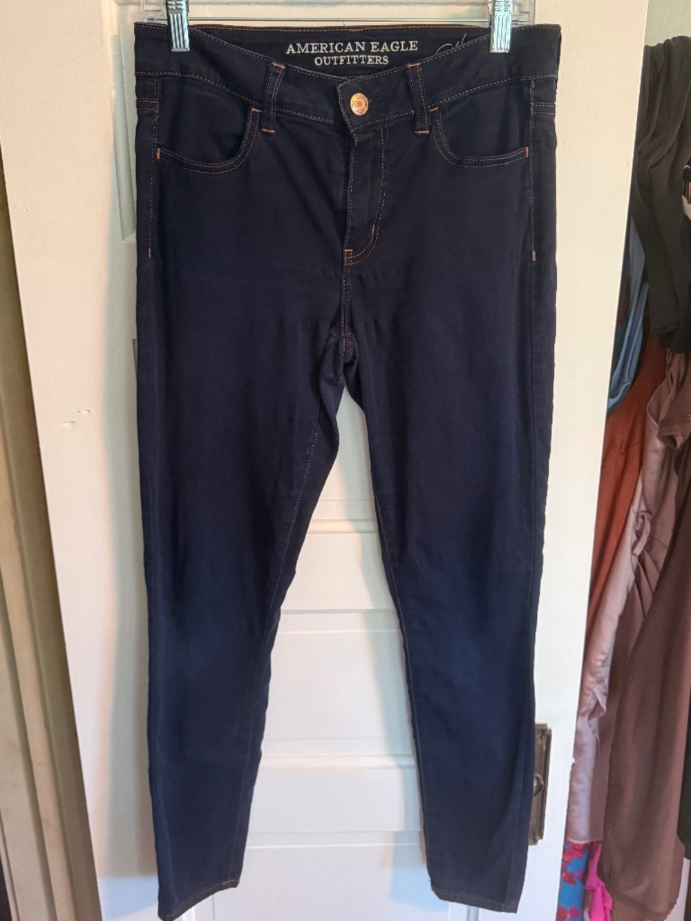 American Eagle Hi-Rise Dark Wash Jegging Jeans